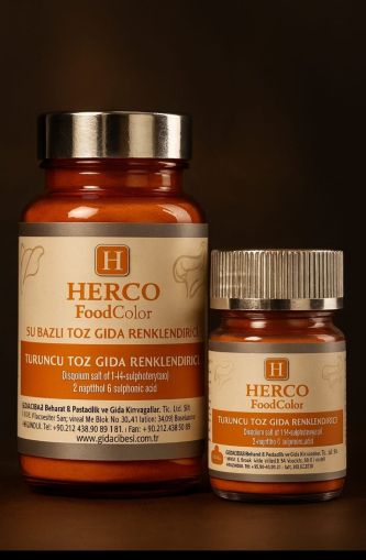 Водоразстворим оцветител прах 75гр-оранжев