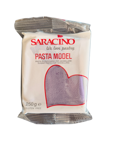 Saracino - 250 g моделираща паста-лилава