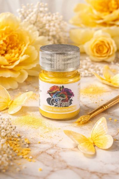 Водоразстворим оцветител прах Font 7 г. - жълт