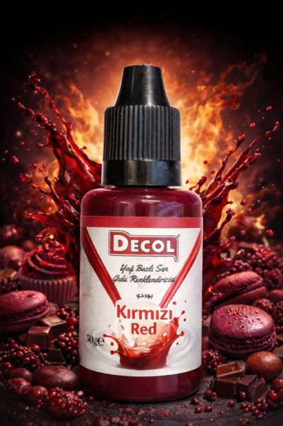 Масленоразтворим оцветител 30мл-Червен