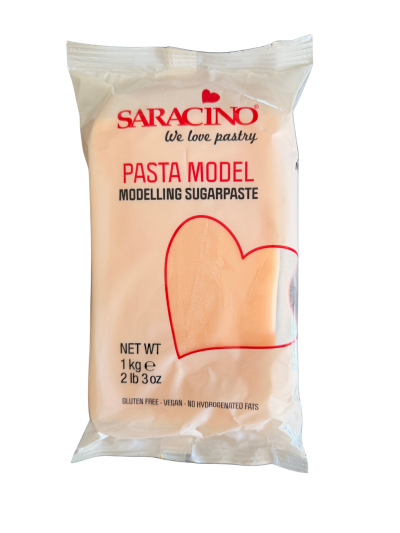 Saracino - 1 kg Моделираща паста -розова