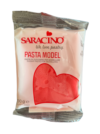 Saracino - 250 g Моделираща паста -фуксия