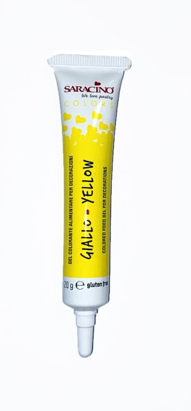 Saracino гел боя 20г Жълт
